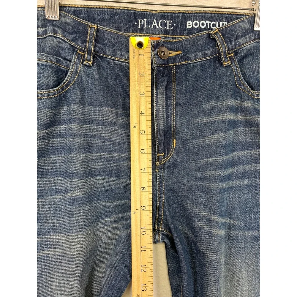Classic‎ Casual The Childrens Place Boys 16 Blue Bootcut Denim Jeans Medium Wash